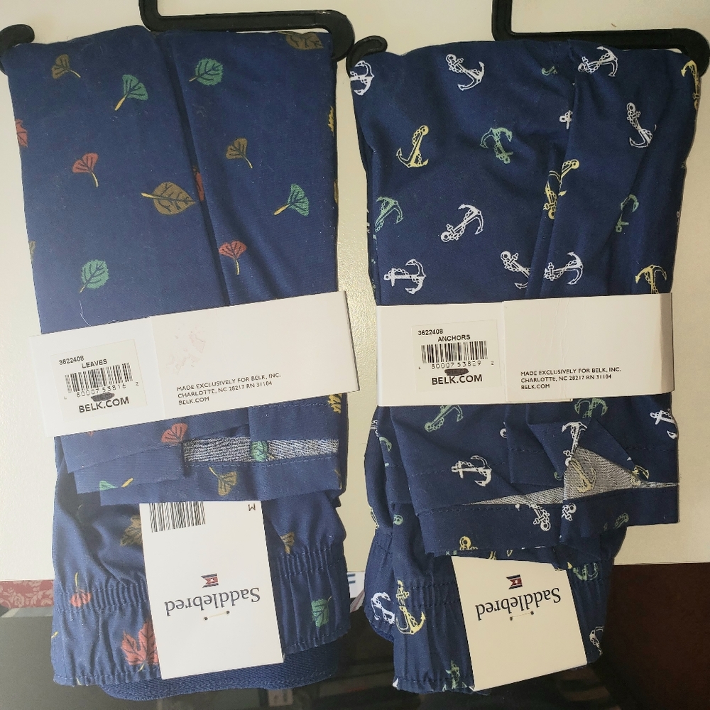 2 New Saddlebred Men"s Classic Fit Boxers. M 32-34 - Picture 2 of 4